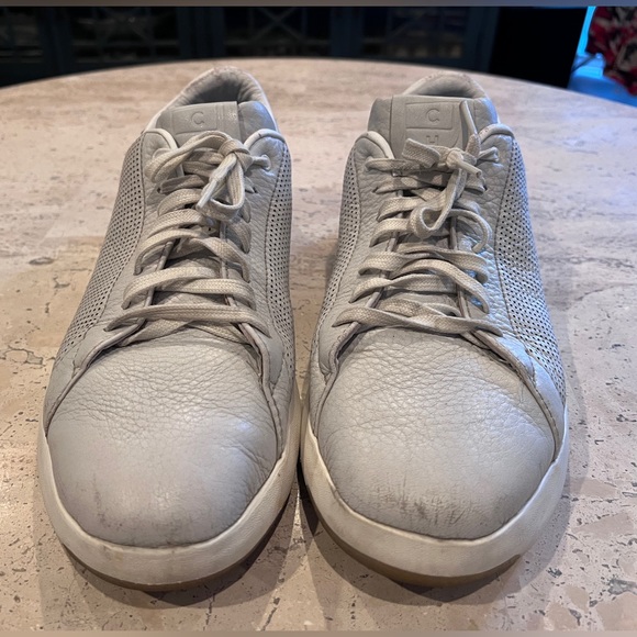 Cole Haan Grand Crosscoart OS leather gray size 13 casual shoe sneaker. - Picture 3 of 5